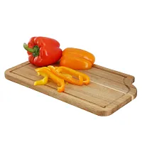 MegaChef 14 x 8.5 Inch Acacia Wood Cutting, Prep and Serving Butcher Cutting Boa
