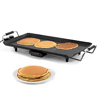 MegaChef 21 Inch Electric Grill with Drip Tray and Non-Stick Coating