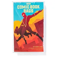 Silver Age Comic Book Bags, 100-pack MCOM-002