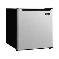 Magic Chef Mcar170Ste 1.7-Cu.-Ft. 90-Watt Stainless Steel Mini Refrigerator