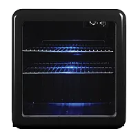 Magic Chef Mcb17Chb 1.7-Cu. Ft. Retro Beverage Cooler (Black)