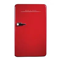 Magic Chef Mcr32Chr 3.2-Cu. Ft. Energy-Star Certified Retro Mini Fridge With Man