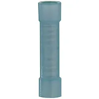 Install Bay Bnbc Nylon Butt Connectors, 100 Count (16-14 Gauge; Blue)