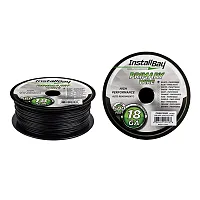 Install Bay Pwbk18500 18-Gauge All-Copper Primary Wire, 500 Ft. (Black)