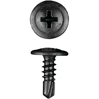 Install Bay Pwht812 Phillips Wafer-Head #8 Tek Screws, 500 Pack (0.5 In.)