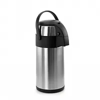 MegaChef 3.17 Quart Stainless Steel Airpot Hot Water Dispenser for Coffee and Te