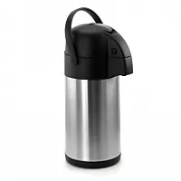 MegaChef 3.17 Quart Stainless Steel Airpot, Hot Water Dispenser for Coffee and T