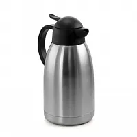 MegaChef 2.11 Quart Stainless Steel Thermal Beverage Carafe for Coffee and Tea