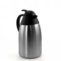 MegaChef 2.11 Quart Stainless Steel Thermal Beverage Carafe for Coffee and Tea