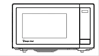 MAGIC CHEF MC110MST 1.1 Cu Ft 1000 Watt Microwave Ss