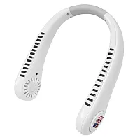 Celebrate 250 250F400W Portable Bladeless Neck Fan, 3 Speeds, 800-Mah Rechargeab