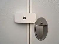 MILENCO 2042 Door Lock Single With 2 Keys