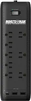 MINUTEMAN UPS MMS-STP8U3 Surge Strip, 2160J, Usb Charger
