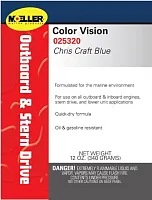 MOELLER 025320 Clr/Vsn Chris Craft Blue