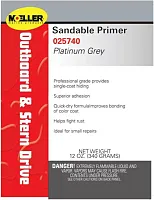 MOELLER 025740 Sandable Primer Platinum Grey