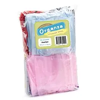 Lot of 50 Drawstring Organza Storage Bags (Mixed Colors) MORG-00