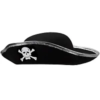 Hard Shell Tricorne Pirate Hat MPHT-002