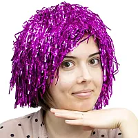 Tinsel Wigs 6-pack, Pink MPHT-106