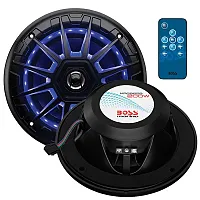 Boss 6.5&quot; 2-Way Marine Speaker With Rgb Lights(Pair) 200W Black