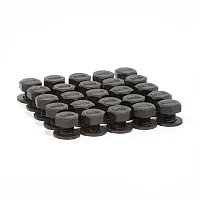 METHOD RACE LTBLACKKIT Lip Bolt Matte Black Street Kit