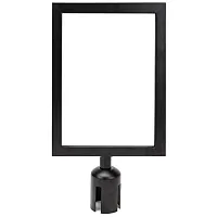 8.5&quot; x 11&quot; Stanchion Sign Holder Frame MSTN-101