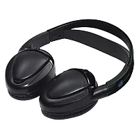 Audiovox Dual Channel Wireless Fold Flat Headphones Auto Shut Of