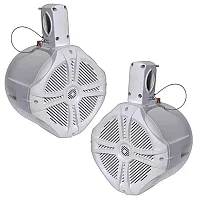 Power Acoustik Marine 6.5&quot; Wake Tower Speaker White (Pair)
