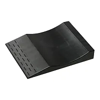 Maxsa Innovations 37353 Park Right Flat-Free Tire Ramps, 4 Count, Black