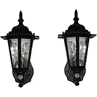 Maxsa Innovations 44719-2Pack Battery-Powered Motion-Activated Plastic Led Wall