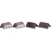 Maxsa Innovations 47332 Solar-Powered Deck Lights, 4 Pk
