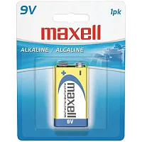Maxell 721110 - 6Lf221Bp Alkaline Batteries (9V; 1 Pk)