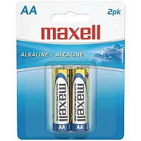 Maxell 723407 - Lr62Bp Alkaline Batteries (Aa; 2 Pk; Carded)