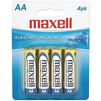 Maxell 723465 - Lr64Bp Alkaline Batteries (Aa; 4 Pk; Carded)
