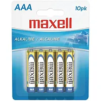 Maxell 723810 - Lr0310Bp Alkaline Batteries (Aaa; 10 Pk; Carded)
