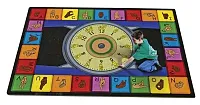 Signs of the Time Floor Rug 5x7 1436 SIZE C