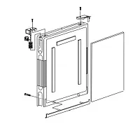 NORCOLD 1600441400 Door Assy - Dc/De/Ev0051