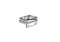 NORCOLD 160928900 Norcold Fan Assy For De45