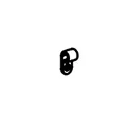 NORCOLD 61409622 Norcold Shelf Clip