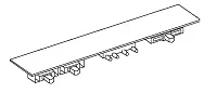 NORCOLD 61647522 Norcold 3-Way Eyebrow Boa