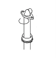 NORCOLD 620039 Norcold 4.63&#039; Fitting Tub