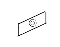 NORCOLD 620502 Cover Plate-Thermostat