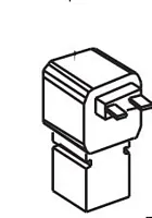 NORCOLD 621444 Norcold Valve/Burner Tube