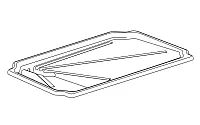 NORCOLD 621534 Drip Pan-Freezer-Trimmed