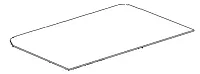 NORCOLD 621691 Shelf-Glass