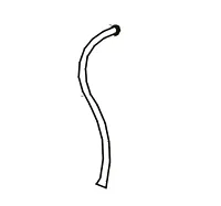 NORCOLD 622391 Drain Tube Assy