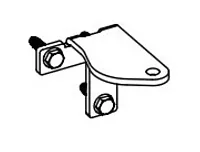 NORCOLD 623771 Refrig Hinge Top Rh Bot Lh Bl