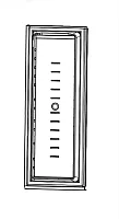 NORCOLD 627944 Norcold Lower Door