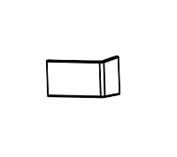 NORCOLD 627955 Cover-Hinge-Control