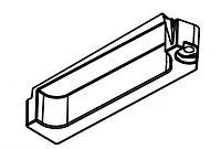 NORCOLD 628018 Handle-Door-Rh