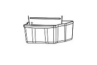 NORCOLD 628688 Norcold Bin Crisper